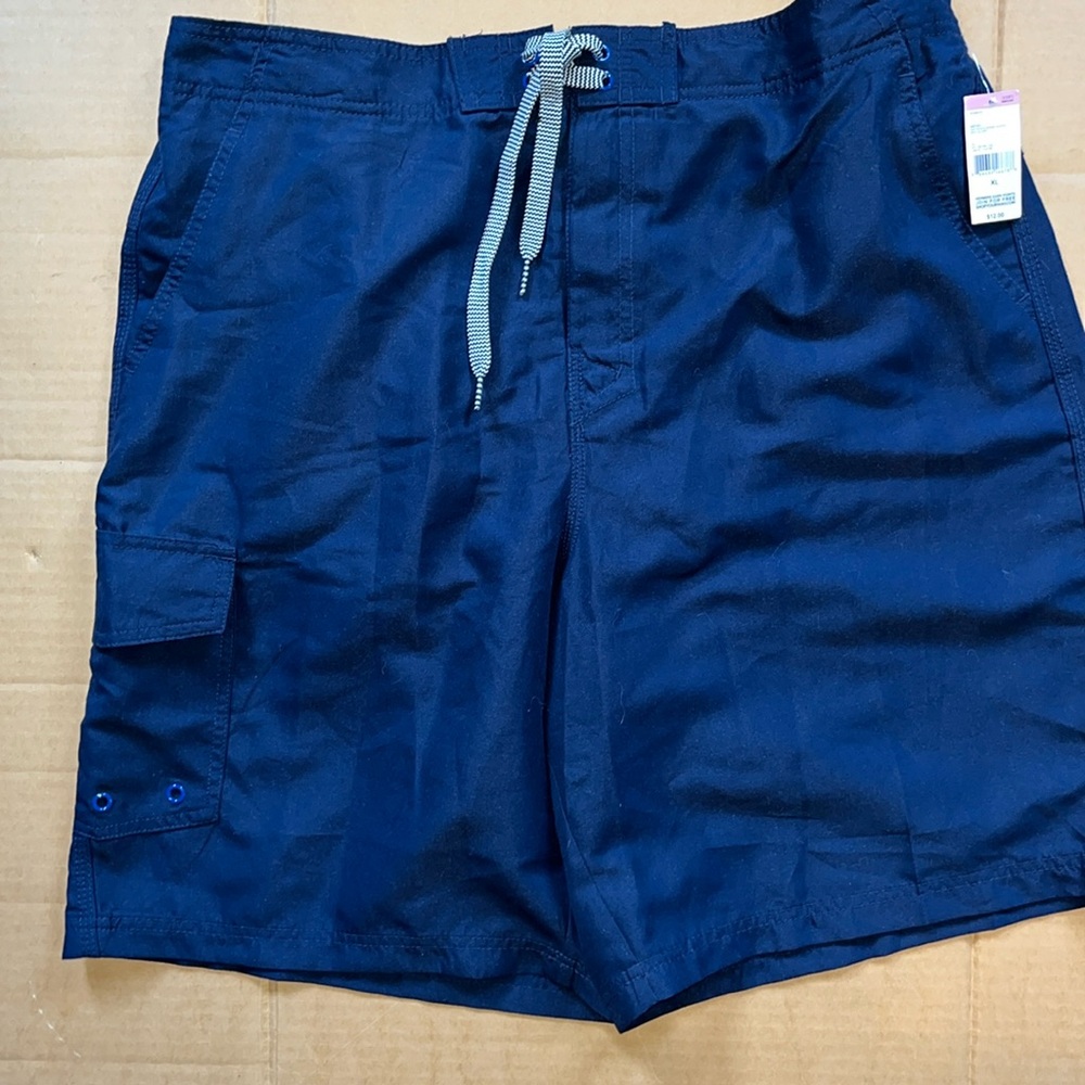 New With Tag - Men’s XL Roebuck&Co Blue Swimming Shorts